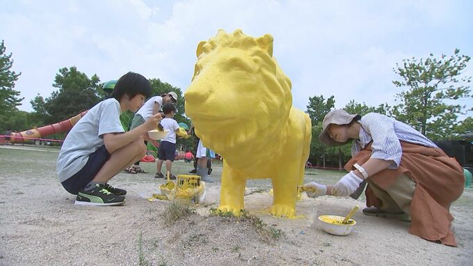 老朽化進む「公園遊具」　更新か？撤去か？　設置は４０年以上前、色褪せた“動物オブジェ”をどうする？　|　BSSニュース | BSS山陰放送