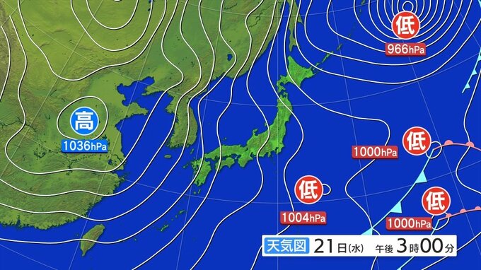 日本列島を襲う最強クラスの寒波　北陸は100センチの降雪予想　25日にかけて交通障害に注意を　|　IBC NEWS | IBC岩手放送