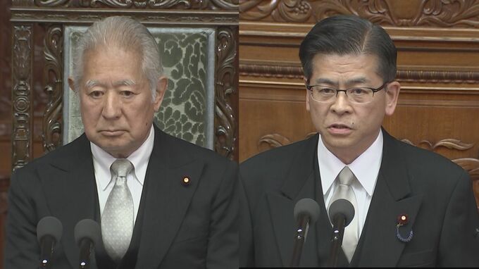 【速報】衆議院議長に自民・森英介元法務大臣を選出　副議長には中道の石井啓一元公明党代表