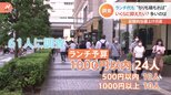 「ホントなら1000円切りたい」ランチ予算をまちかど調査 ボーダー価格は…いくら?予算内で叶うご褒美ランチも!|TBS NEWS DIG