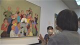 絵を観ながら語り合う事で脳を刺激　認知症予防にもつながる絵画鑑賞会　山梨県立美術館　|　山梨のニュース | ＵＴＹテレビ山梨