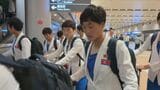【速報】北朝鮮サッカー女子代表 アジア大会に向け経由地の北京着|TBS NEWS DIG