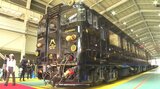 JR九州の新しい観光列車「かんぱち・いちろく」初披露 別府と博多を快適に結ぶ | 大分のニュース|OBS NEWS|大分放送