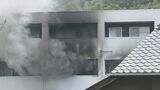 3階建てアパートで火事　外出先から戻った住民女性が軽傷　福島・いわき市　|　福島のニュース│TUF