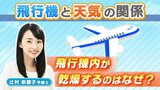【飛行機のギモン】飛行機内が乾燥するのはなぜ?客室乗務員も実践している乾燥対策とは?元CAの気象予報士が解説【MBSお天気通信】|TBS NEWS DIG
