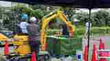 本物のクレーンなど重機でスーパーボールすくい　子ども向け「おしごとフェスタ」　福島・白河市　27日　|　福島のニュース│TUF