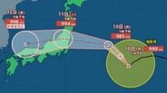 【台風情報】台風15号（チャンホン）11日（火）夜に東日本へ接近へ…10日（月）には最大瞬間風速35mに発達、進路を西へ変え12日（水）に日本海で熱帯低気圧化へ変わるか【雨と風のシミュレーション】　|　富山のニュース｜天気・防災｜チューリップテレビ