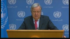 「ガザは子どもたちの墓場になりつつある」 国連事務総長が「人道的停戦」訴え| TBS CROSS DIG with Bloomberg