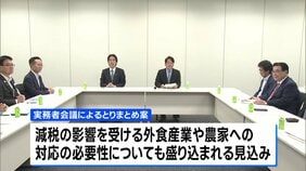 食料品の消費税「来年4月から1%」に引き下げ 国民会議でとりまとめ案提示へ|TBS NEWS DIG