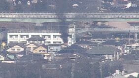 「事務所で火災。炎が見える」静岡市清水区で火事　消火活度続く|TBS NEWS DIG