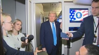 トランプ大統領 カナダへの関税の10%引き上げを表明 メジャーリーグWS開幕戦で放映の反関税CMに反発| TBS CROSS DIG with Bloomberg