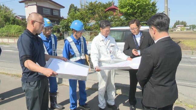 信号機設置に向けた動き 2024年に7人死傷事故発生など交通事故多発の六戸町の交差点 6月頃に本格的な工事開始で2026年中の信号機設置を目指す|TBS NEWS DIG