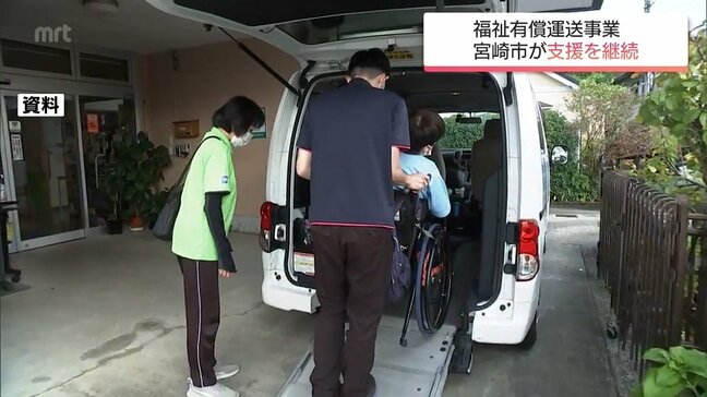 ガソリン高騰などで事業継続が厳しい「福祉有償運送」 宮崎市は新年度も支援を継続へ|TBS NEWS DIG