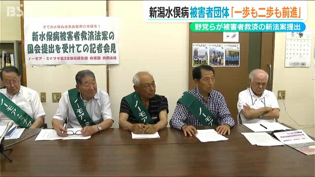 被害者救済の対象拡大へ「一歩も二歩も前進 早期解決を期待」『水俣病救済新法案』国会提出|TBS NEWS DIG
