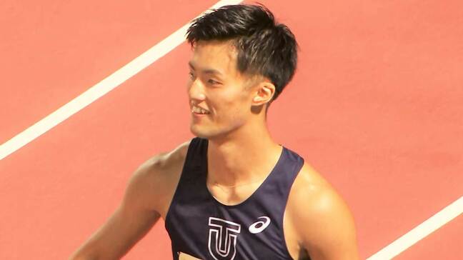 男子100m、栁田大輝が10秒00で参加標準記録クリア!9秒台は惜しくも叶わず|TBS NEWS DIG