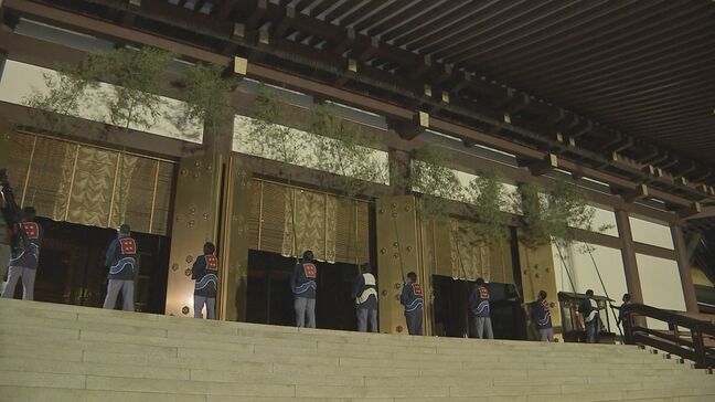 千葉・成田山新勝寺で年末恒例の「すす払い」|TBS NEWS DIG