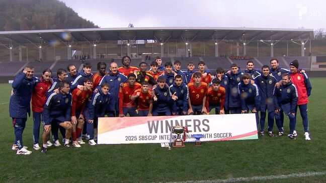 “若き無敵艦隊”U18スペインが初優勝 静岡ユースはGK後藤悠貴が好セーブ連発もPK戦で惜敗 SBSカップ国際ユースサッカー|TBS NEWS DIG
