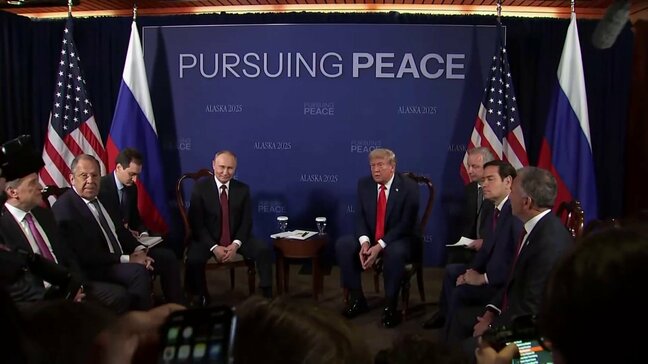 米ロ首脳会談 始まる 会談は1対1でなく3対3の形式に突然変更|TBS NEWS DIG