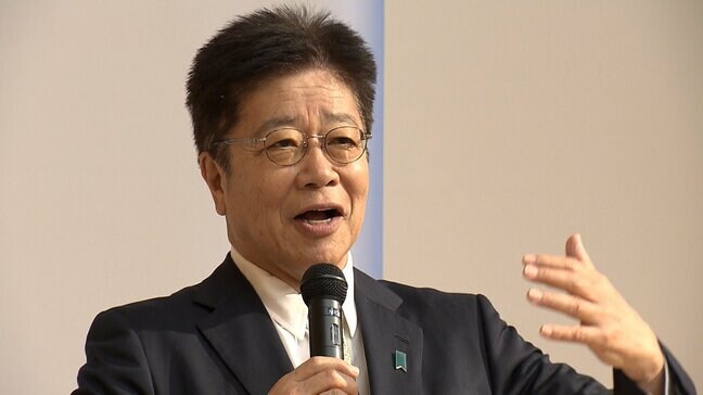 衆議院議員の加藤勝信さんが大学生と議論 「若者が持つデジタル分野の力」の重要性を訴える【岡山】|TBS NEWS DIG