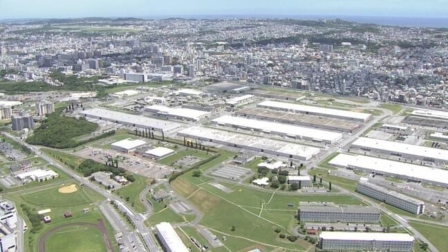 米軍 キャンプ・キンザー周辺で指針値6倍超のPFAS 普天間基地周辺も「60倍」など高濃度続く|TBS NEWS DIG