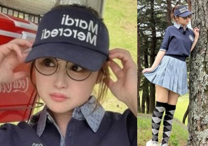 【 鈴木奈々 】「ニーハイソックス履けばミニスカ履ける！」ゴルフ場での“お仕事コーデ”を公開|TBS NEWS DIG
