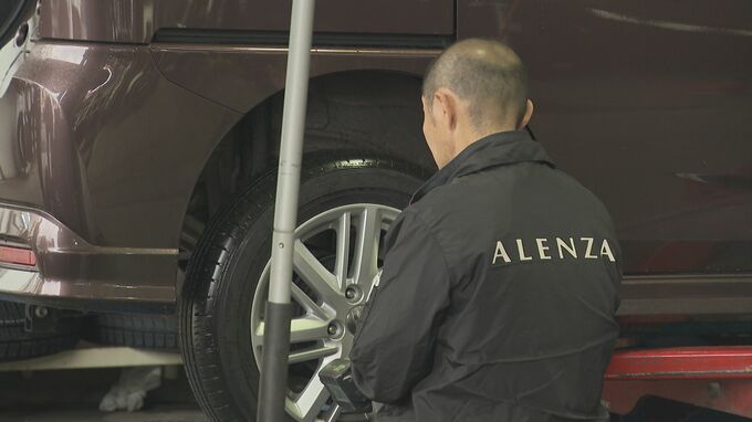 今シーズン最強寒波！冬用タイヤ交換の注文続々　灯油を確保する人も　|　山口のニュース・天気・防災｜tys NEWS｜ｔｙｓテレビ山口