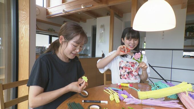 SNSで人気“モールフラワー”  仕事も子育ても叶えたい！内職で母親らが製作  石川発のブランドの挑戦　|TBS NEWS DIG