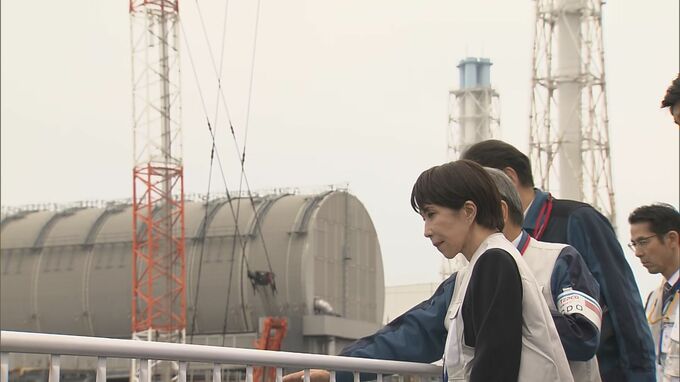 【速報】「責任持って取り組み進める」高市総理 就任後初の福島訪問で福島第一原発など視察