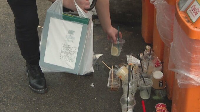 人気観光地の湯布院で“ポイ捨て”横行　交通渋滞でコンビニまで普段3分→30分に　地元が困惑…深刻化するオーバーツーリズム　|　大分のニュース｜OBS NEWS｜大分放送