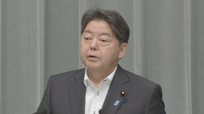 日本への相互関税15％のトランプ大統領令署名に林官房長官「措置の詳細を精査する必要がある」
