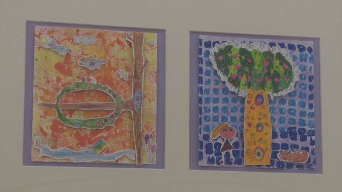 世界10か国の子どもたちの作品ズラリ　自由な発想で…アンデパンダン展|TBS NEWS DIG