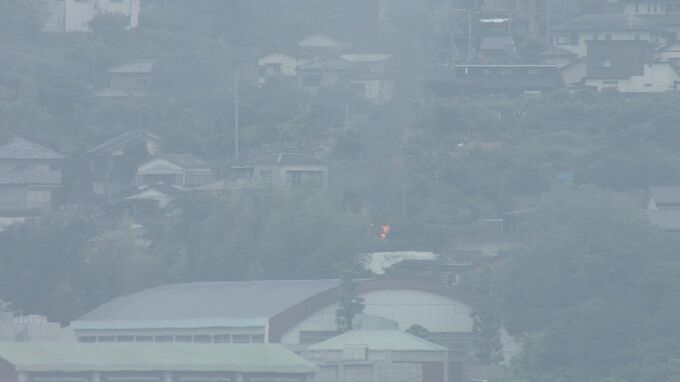 【速報】長崎市上小島で火災「炎と黒煙が見える」と消防に通報（午後1時40分現在）　|　長崎のニュース | 天気 | NBC長崎放送