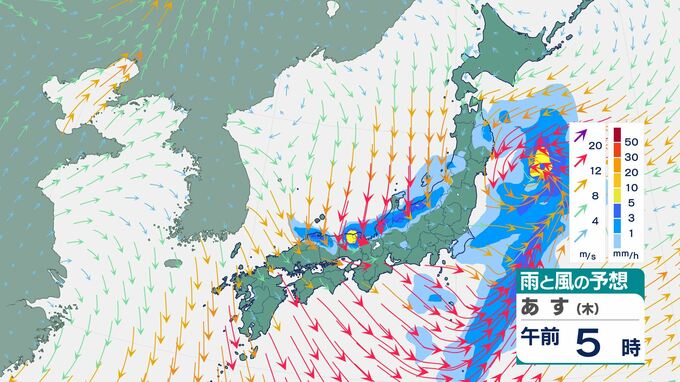 北陸地方に低気圧接近、大気非常に不安定に　雷雨に注意　能登半島地震の影響で地盤に緩み…少しの雨でも土砂災害の危険度が高まる【7日かけての雨風シミュレーション】|TBS NEWS DIG