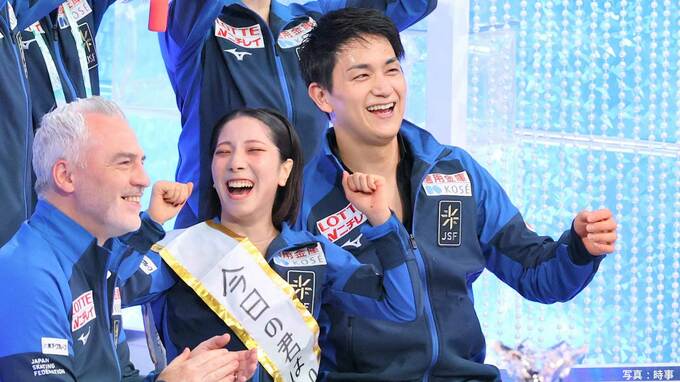 世界王者“りくりゅう”ペアが今季最終戦で自己ベスト更新 ！ 今季はケガなしで“完走”「安定して練習できた」【国別対抗戦】|TBS NEWS DIG