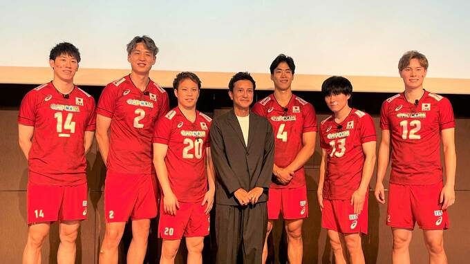 石川祐希「表彰台が目標。（予選）3勝できる準備を」髙橋藍「自分たちの強み、力を出して」男子日本代表“世界バレー”へ決意|TBS NEWS DIG