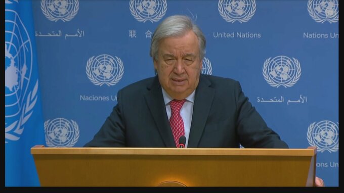 「ガザは子どもたちの墓場になりつつある」 国連事務総長が「人道的停戦」訴え