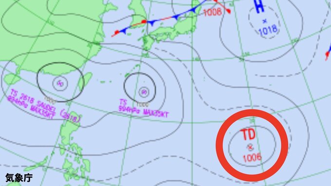 【台風のたまご】また、新たな「熱帯低気圧」が発生か...進路は？今後の台風情報に注意...11日までの雨・風シミュレーションで確認【気象庁1日天気図】|TBS NEWS DIG