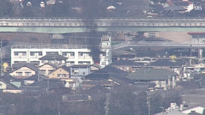 「事務所で火災。炎が見える」静岡市清水区で火事　消火活度続く|TBS NEWS DIG