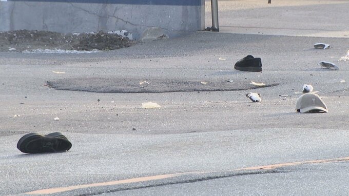 血を流して倒れていた30代くらいの男性死亡 ひき逃げか 現場はセンターラインある片側1車線の市道 愛知･東海市|TBS NEWS DIG