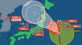 【台風情報】台風5号(マリア) 日本の東を北上 12日は暴風域を伴い北日本に接近 上陸するおそれ | 山梨のニュース | UTYテレビ山梨