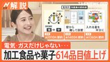電気・ガスだけじゃない…加工食品や菓子614品目も値上げ、炊飯器・エアコン・冷蔵庫の電気代節約術【Nスタ解説】|TBS NEWS DIG