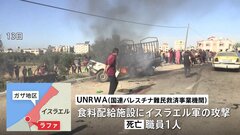 ガザ南部ラファ「食料配給」施設がイスラエル軍の攻撃受ける　UNRWA職員1人が死亡| TBS CROSS DIG with Bloomberg