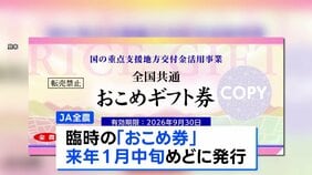 臨時「おこめ券」1月中旬をめどに発行へ 販売価格は1枚480円台で検討中 必要最低限の経費だけを加える形 JA全農|TBS NEWS DIG