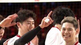 バレー男子日本代表、準決勝は予選R1位のスロベニアに決定　西田有志「ワクワクしかしてない」【ネーションズリーグ】|TBS NEWS DIG
