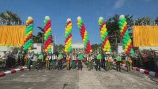ミャンマー軍主導の“総選挙” 親軍政党が出陣式　民政移管の演出で軍支配を正当化　国連事務総長「自由で公正と思えない」と非難| TBS CROSS DIG with Bloomberg