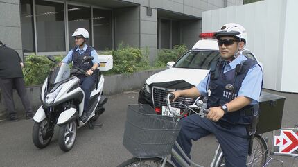 警察官の熱中症を防ぐため｢空調ベスト｣約1000着を導入 屋外での活動が