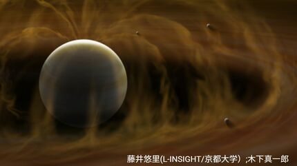 木星と土星の「巨大衛星に関する謎」を解くシナリオを提唱 惑星の表面