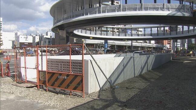 274台浸水被害の地下駐車場 建設中のバスターミナル出入り口からも水が流れ込む 浸水が始まったのは“記録雨”からわずか12分後 三重･四日市市|TBS NEWS DIG