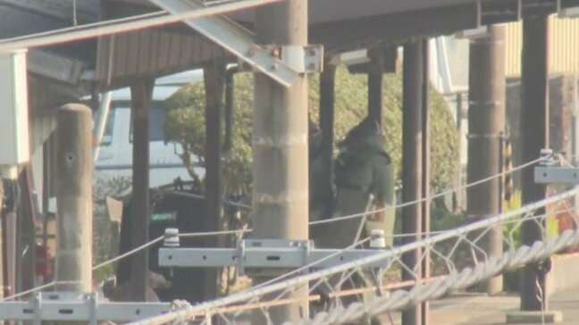 JR日豊本線の駅改札口付近でガムテープ貼られた不審物　機動隊が回収、公園に移動　避難規制を新たに設定　大分|TBS NEWS DIG