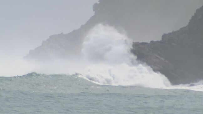 台風13号…大分県内の一部が強風域に 南部と中部沿岸に波浪警報 フェリー欠航など交通にも影響|TBS NEWS DIG